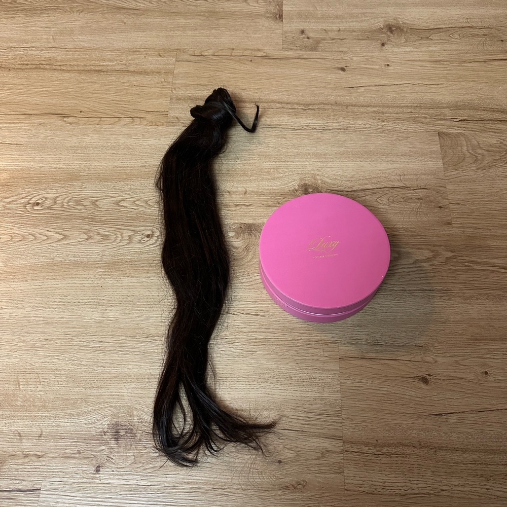 Luxy hair extension ponytail